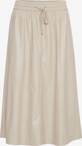 b.young Skirt in Beige: front