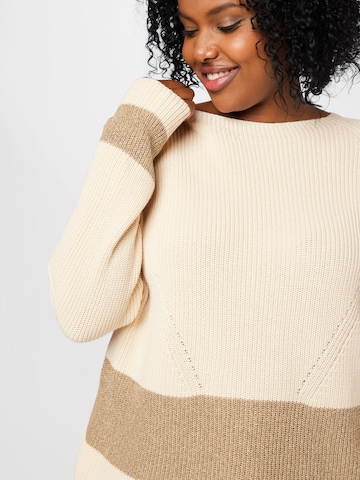 Persona by Marina Rinaldi Pullover 'ACERO' i beige