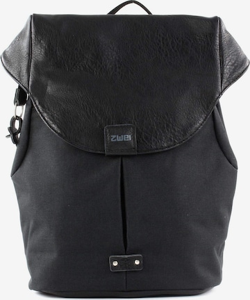 ZWEI Backpack in Black: front