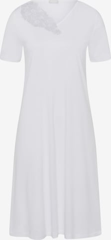 Hanro Nightgown ' Naila ' in White: front