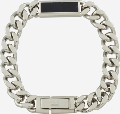 TOMMY HILFIGER Pulsera en negro / plata, Vista del producto