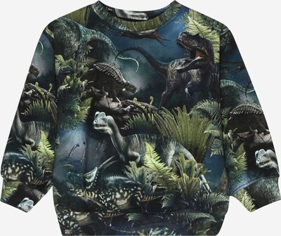 Molo Sweater majica 'Mattis' u morsko plava / tamo siva / travnato zelena / crna, Pregled proizvoda