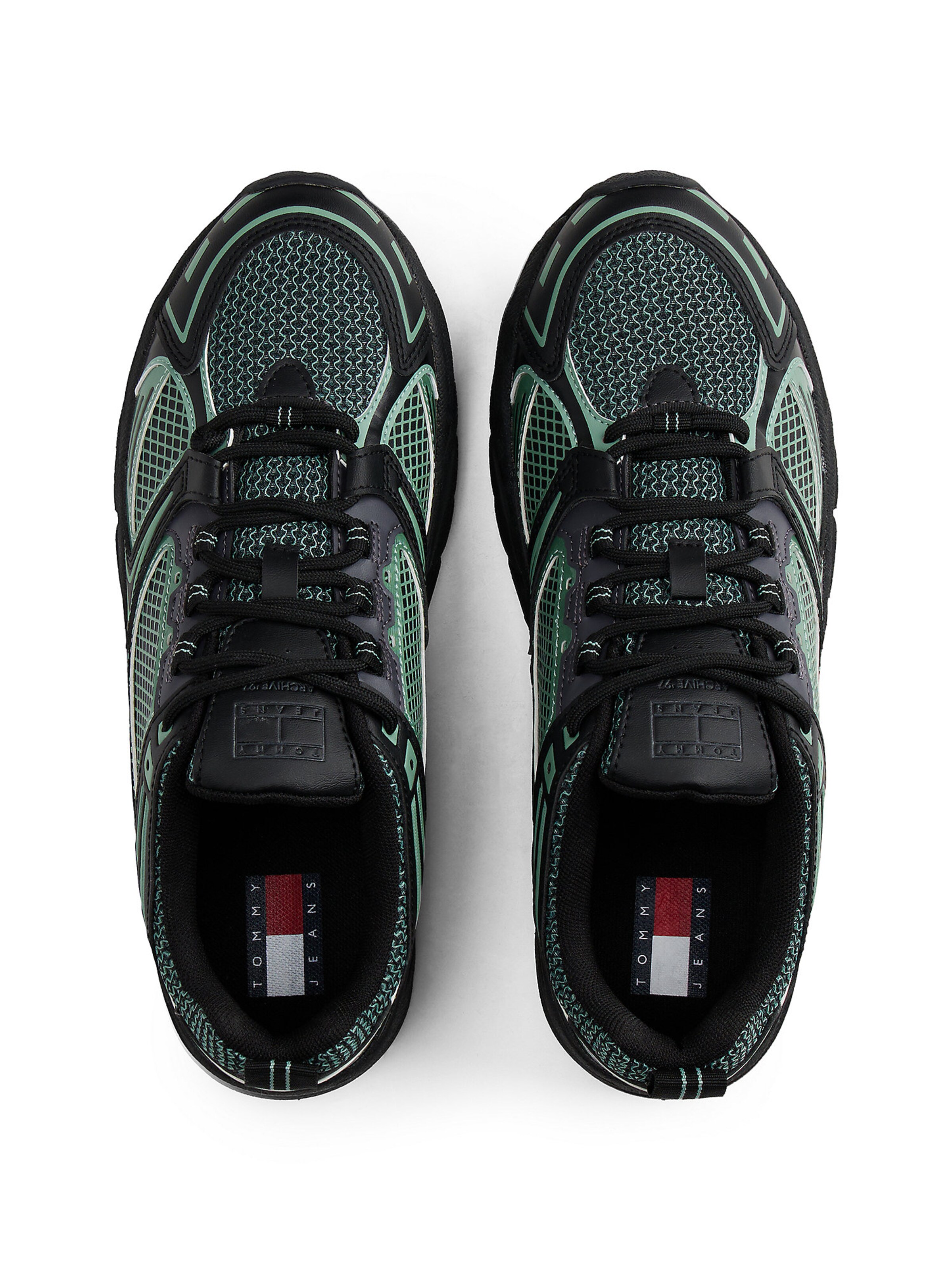 Tommy Jeans Sneakers 'Archive Runner' in Green
