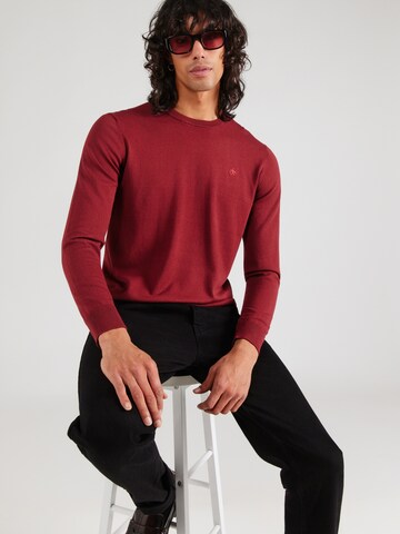SCOTCH & SODA Svetr 'Seasonal Core' – červená: přední strana