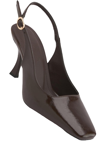 Limoya Slingpumps 'Senja'‌‌‌‌‌‌‌‌‌ in Braun: Vorderseite