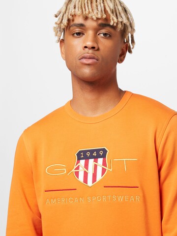 GANT Sweatshirt in Oranje