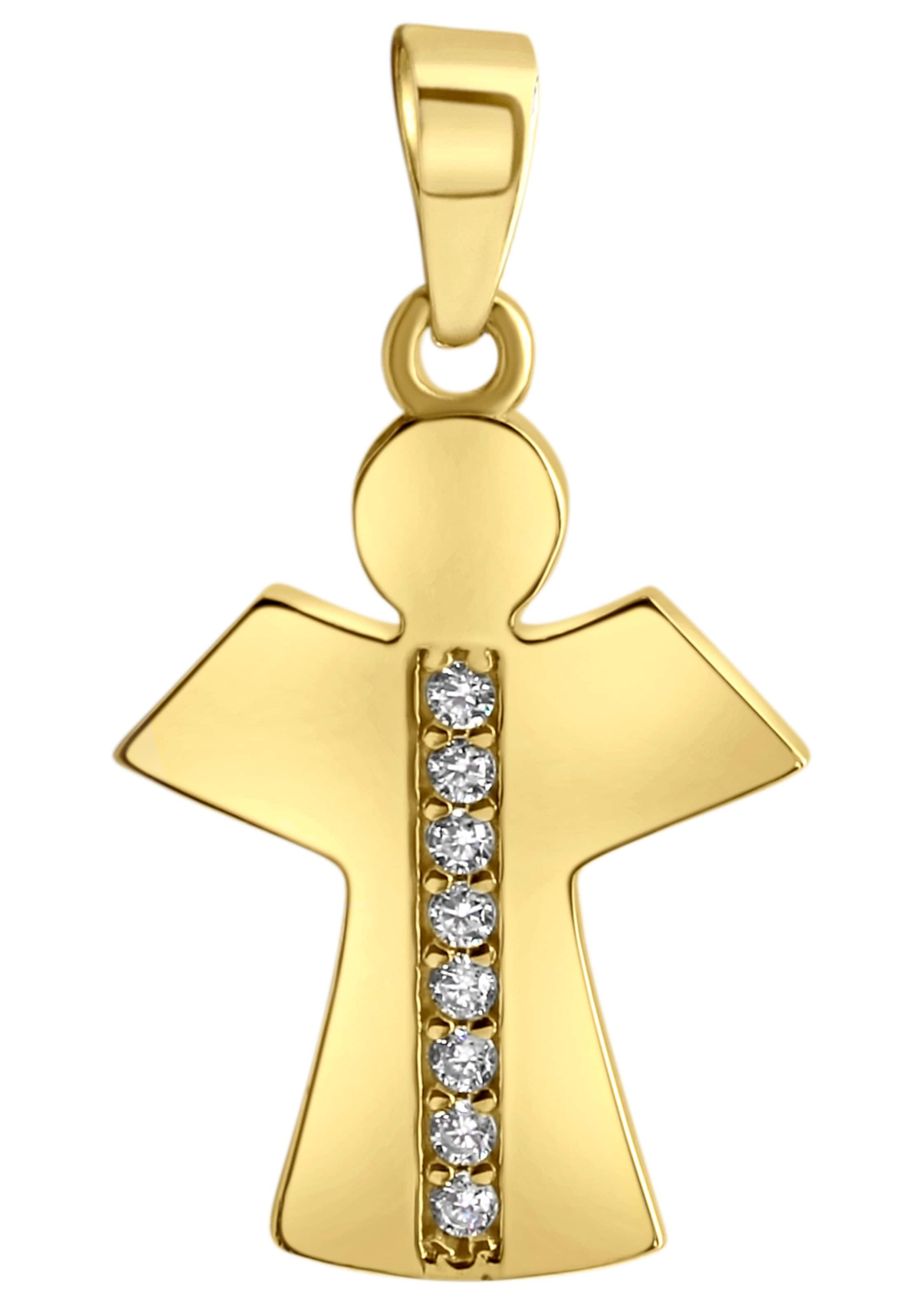 FIRETTI Anhänger in Gold: Vorderseite