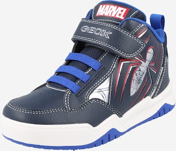 Baskets GEOX en bleu : devant