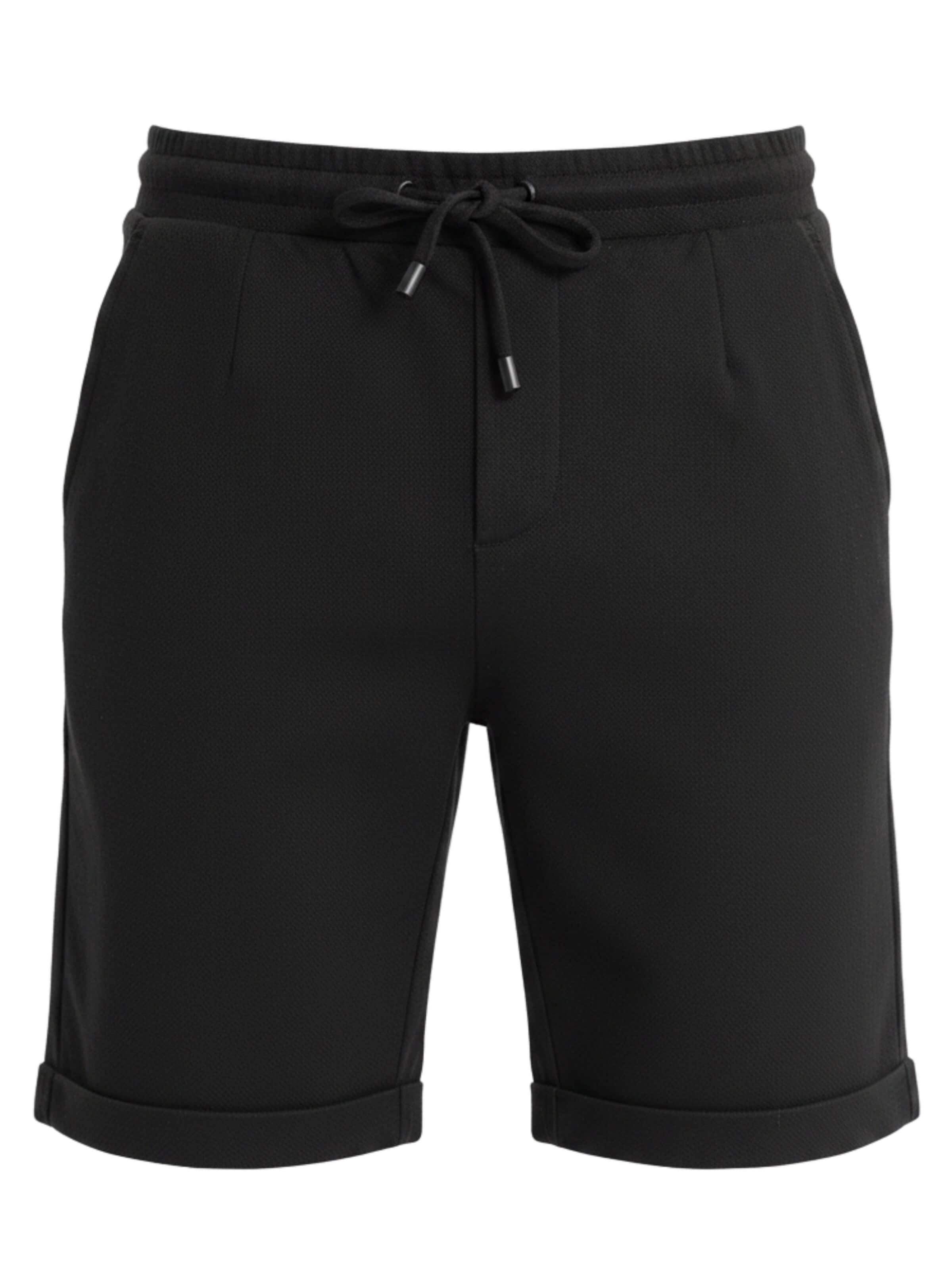regular Pantaloni di Ombre in nero: frontale