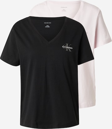 Calvin Klein Jeans Shirt in Pink: front