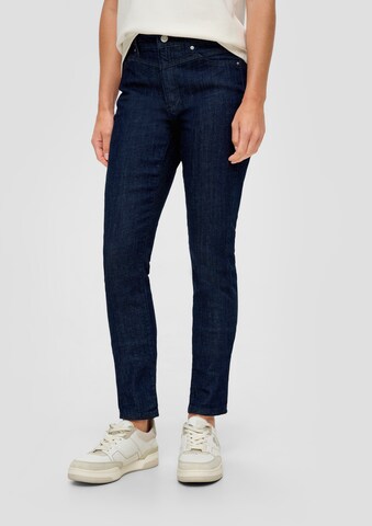 s.Oliver Skinny Jeans 'Izabell' in Blauw: voorkant