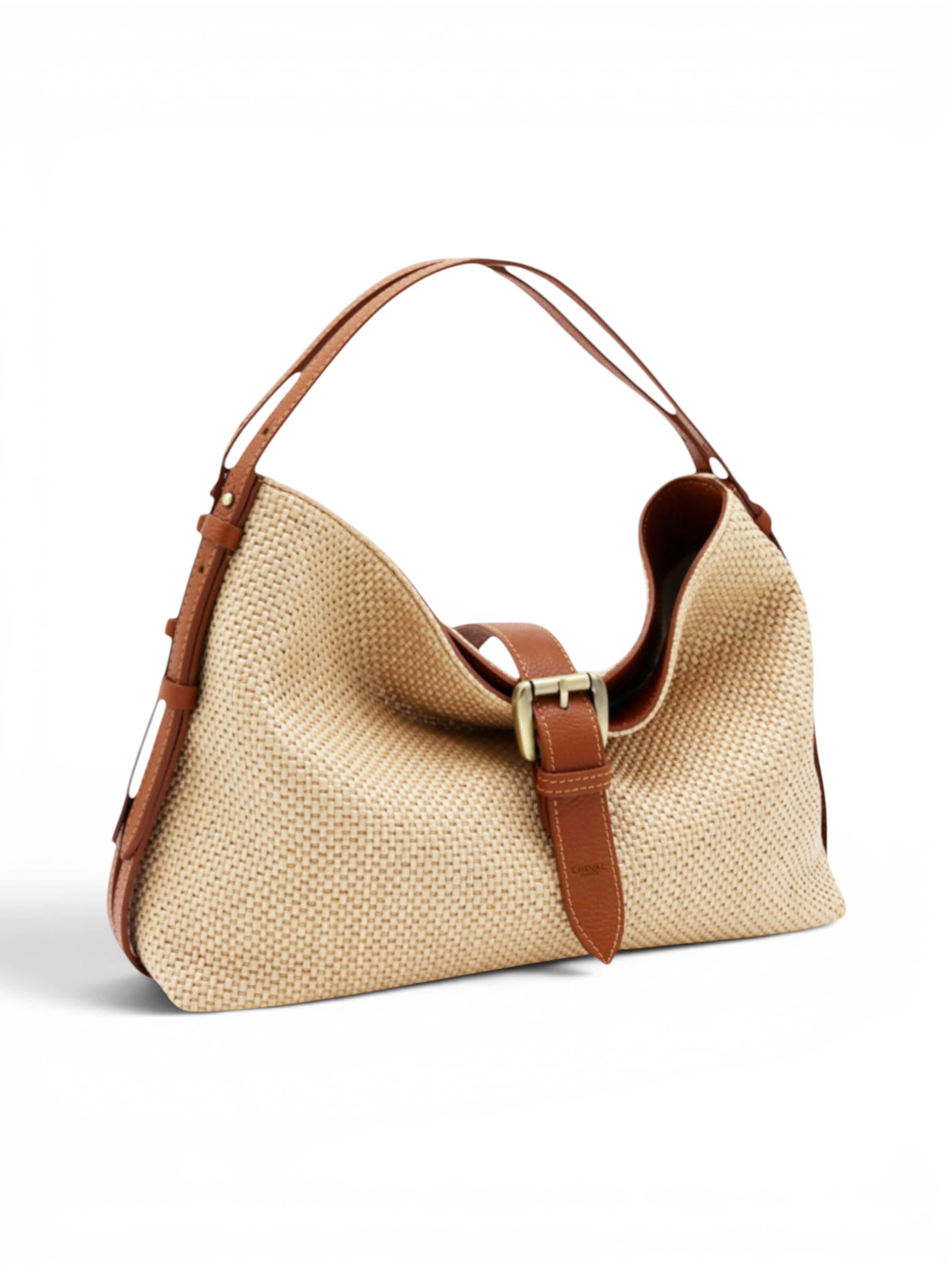 Borsa a spalla di Cheval Firenze in beige