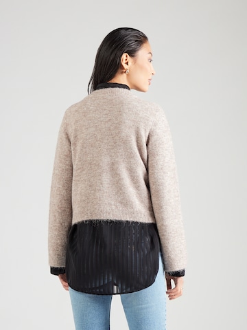 Cardigan 'ONLMiggie' ONLY en marron