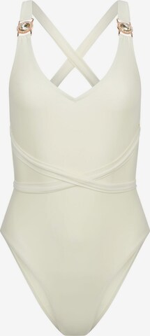 Moda Minx - Traje de baño 'Amour' en beige: frente