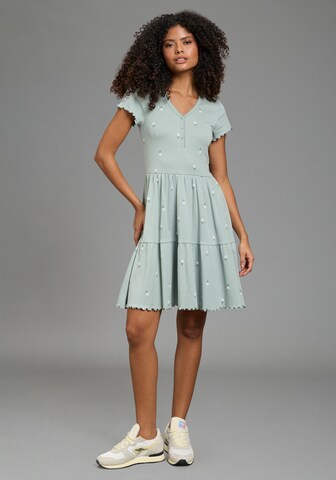 KangaROOS Summer Dress in Green