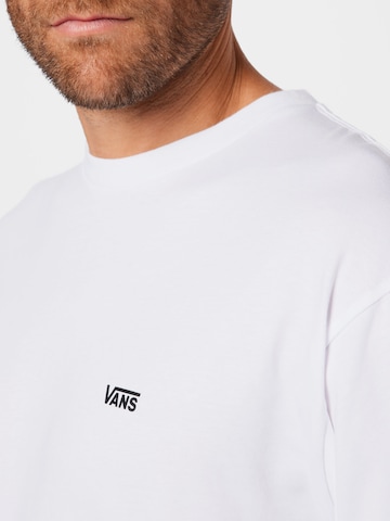 T-Shirt 'MN LEFT CHEST LS' VANS en blanc