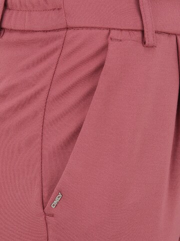 Tapered Pantaloni con pieghe 'Poptrash' di Only Petite in rosa