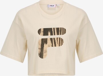 T-shirt 'BOTHEL' FILA en beige : devant