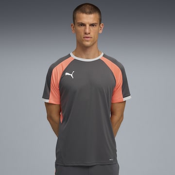 PUMA Functioneel shirt 'IndividualLIGA' in Grijs: voorkant