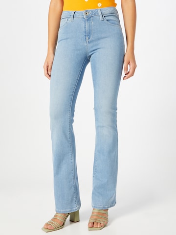 GARCIA Flared Jeans 'Celia' in Blauw: voorkant