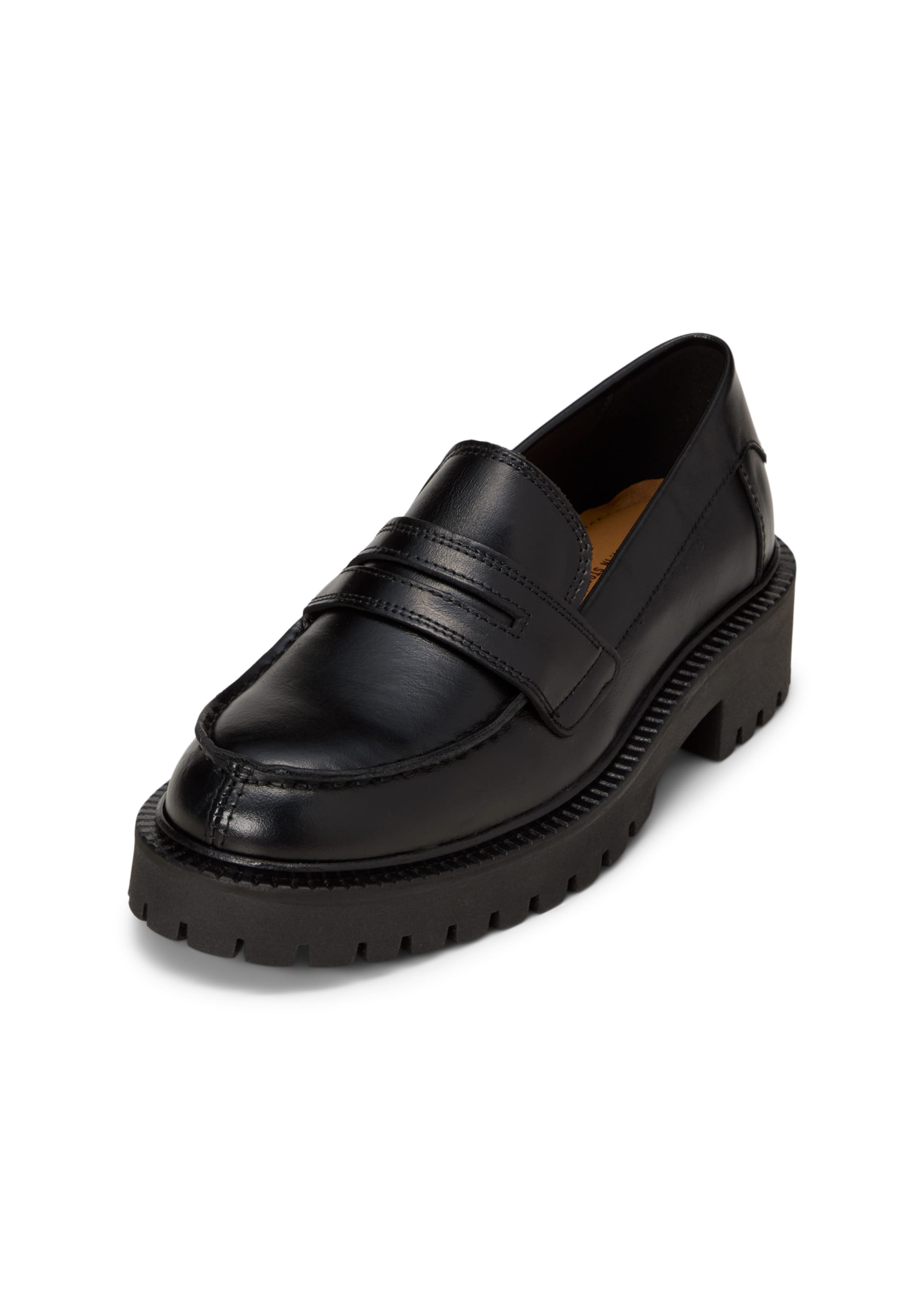 Marc O'Polo Slipper in Schwarz: Vorderseite