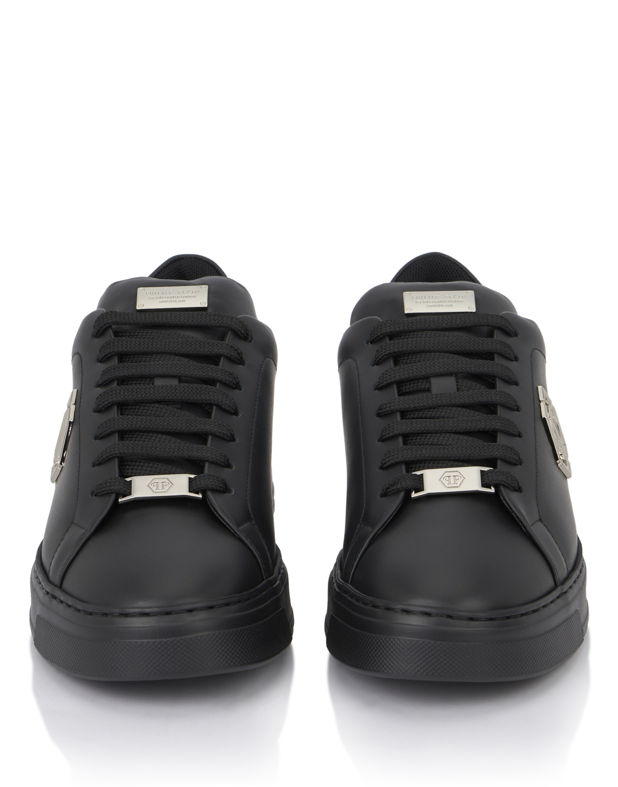Philipp Plein Platform trainers 'Hexagon' in Black