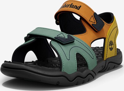 TIMBERLAND Sandals & Slippers in Yellow / Mint / Light orange / Black, Item view