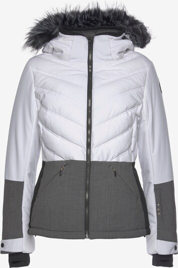 ICEPEAK Sportjacke 'ELECTRA' in grau / schwarz / weiß, Produktansicht