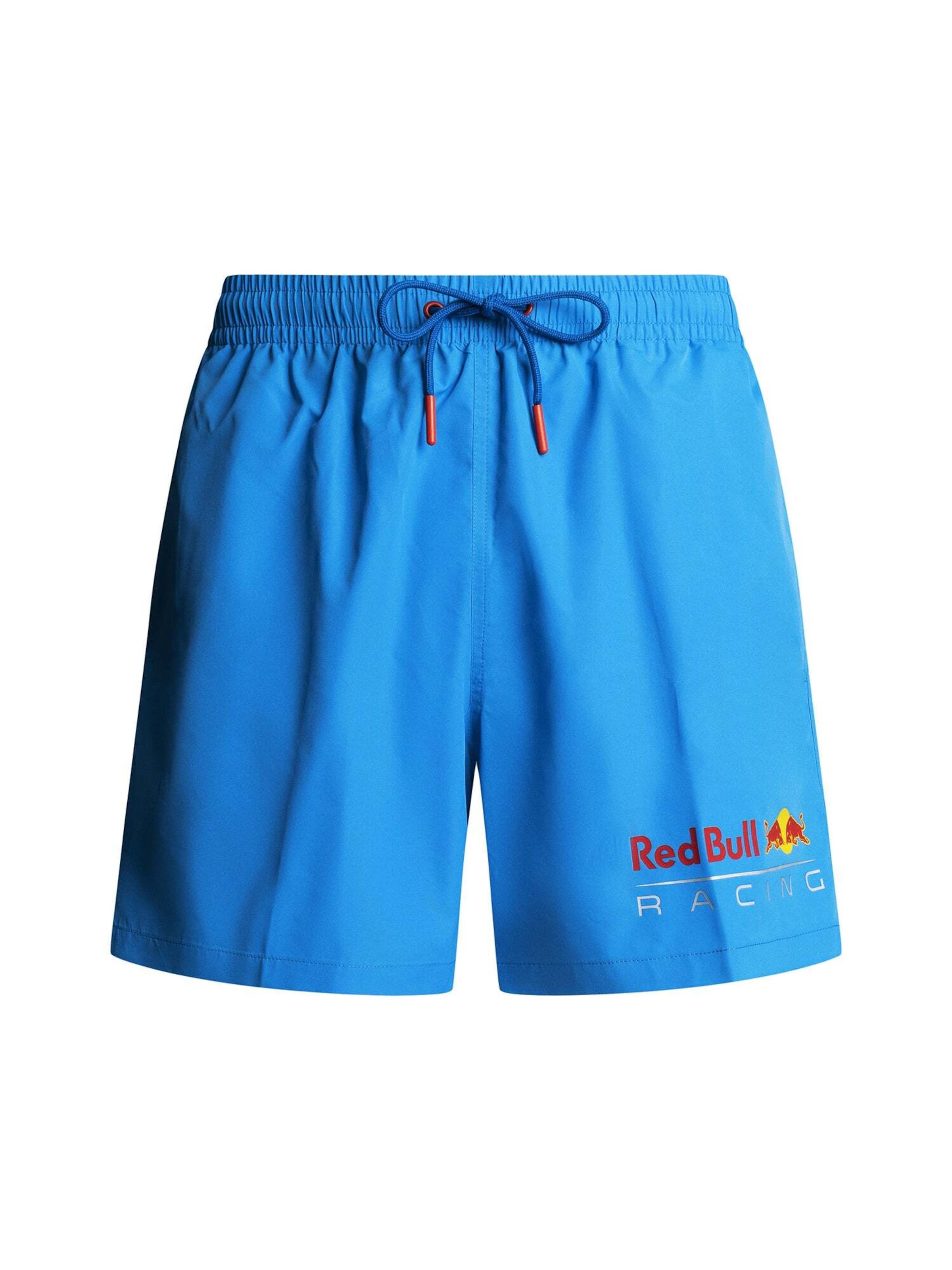 Red Bull Racing x Pepe Jeans Zwemshorts in Blauw: voorkant
