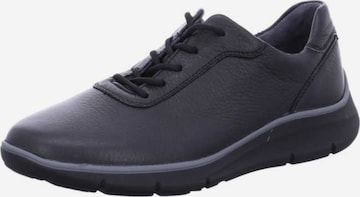 WALDLÄUFER Lace-Up Shoes in Black: front