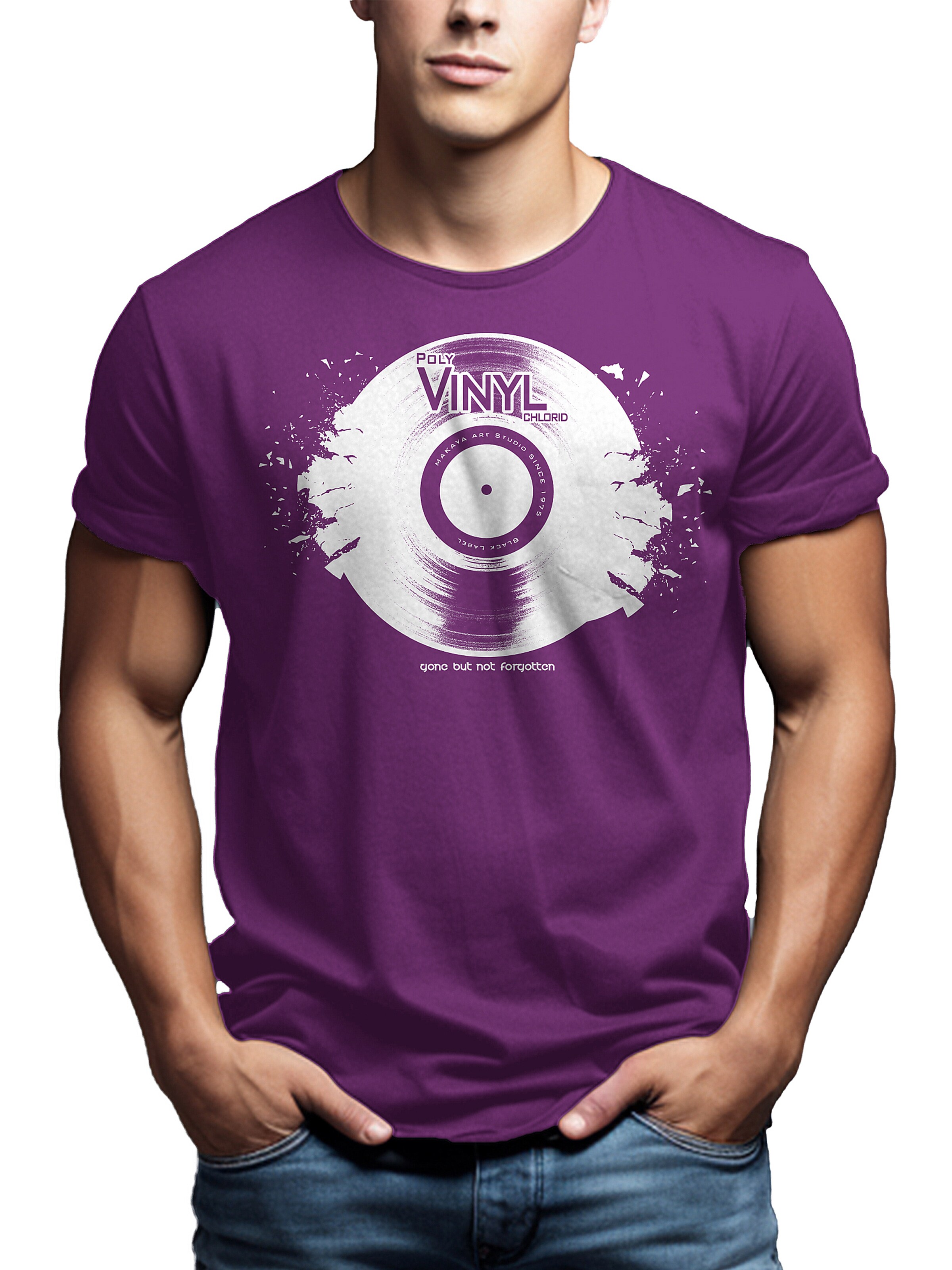MAKAYA Shirt in Purple