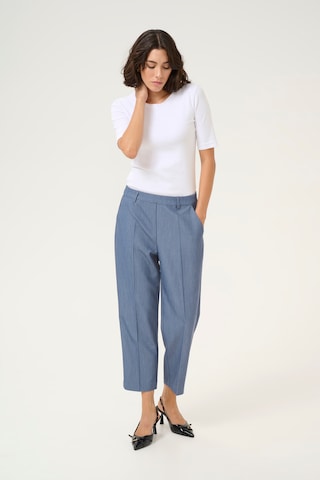Kaffe Regular Trousers 'Sakura' in Blue