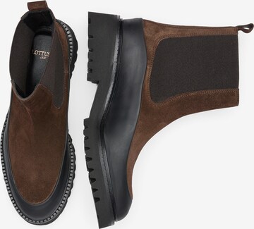 LOTTUSSE Chelsea boots 'Covent' in Bruin