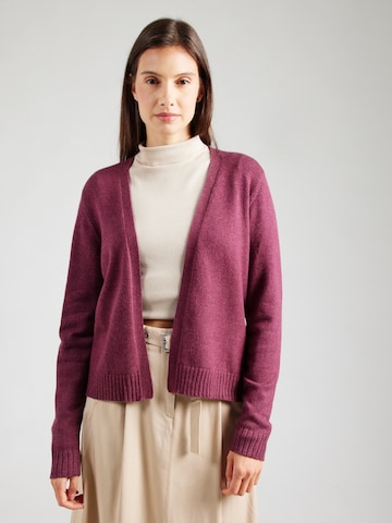 VILA Knit cardigan 'VIRIL' in Purple: front