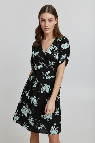 Oxmo Dress in Black: front