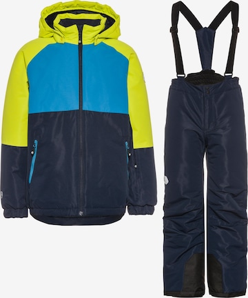 COLOR KIDS Athletic Suit in Blue: front