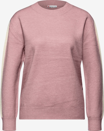 STREET ONE Pullover in Pink: Vorderseite