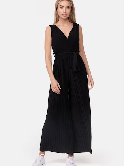 Worldclassca Jumpsuit 'Women Jumpsuit Pleated Overall Uni'‌‌‌‌‌‌‌ in S-L in schwarz, Produktansicht