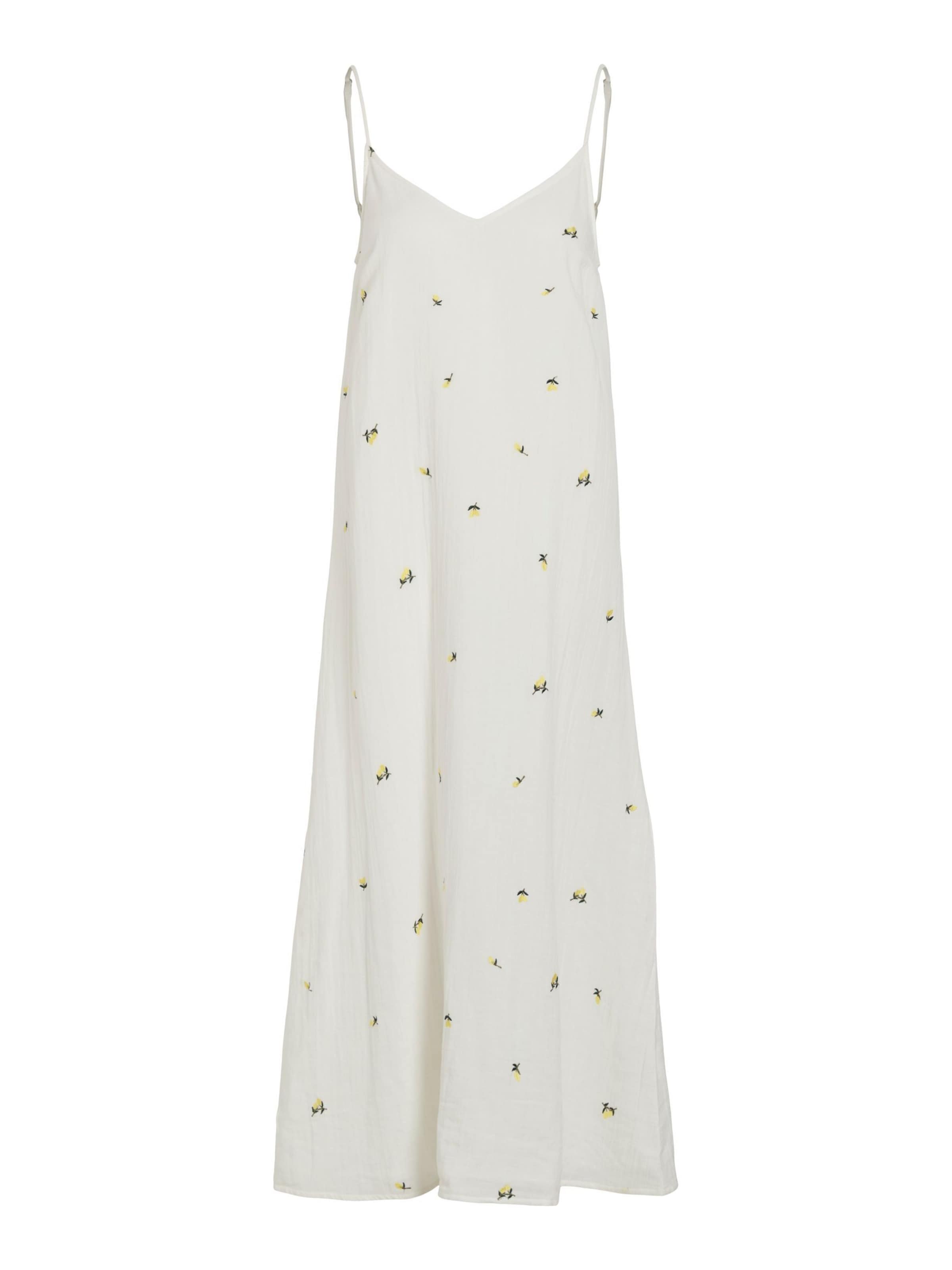 Robe 'VIBrodera' VILA en blanc : devant