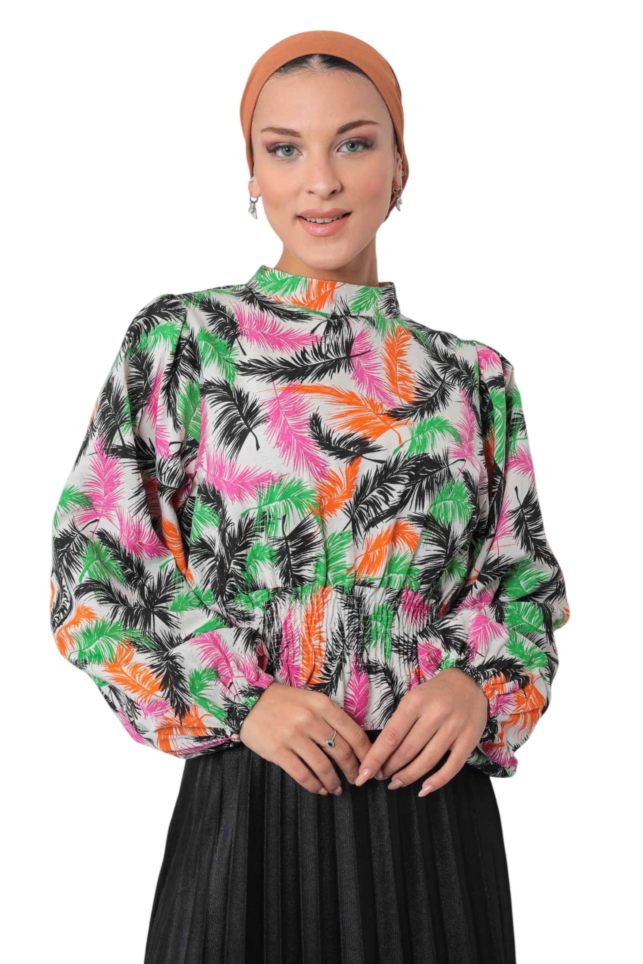 MODAMIHRAM Bluse in Weiß: Vorderseite