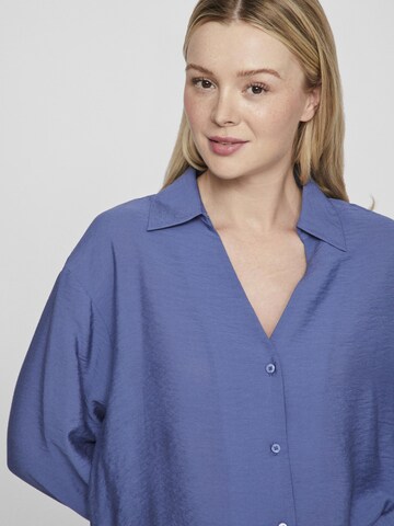 VILA Bluse in Blau