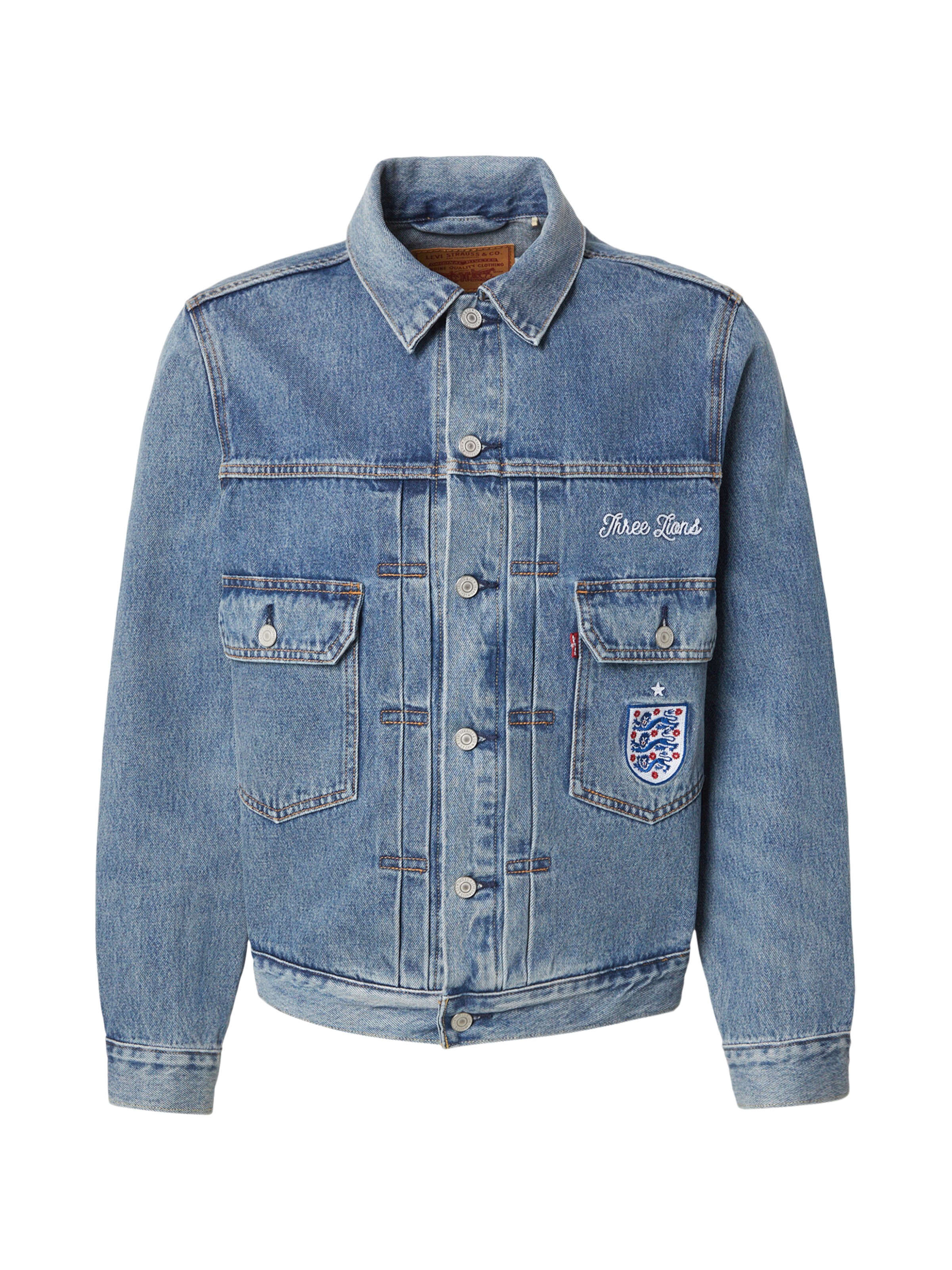 LEVI'S ® - Chaqueta de entretiempo 'WC TYPE II' en azul: frente