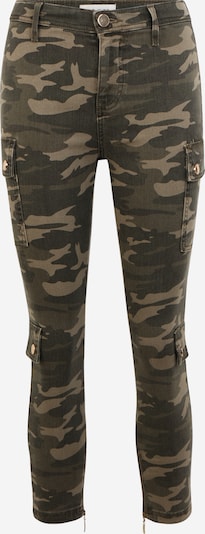 River Island Petite Hose in beige / khaki / grasgrün, Produktansicht