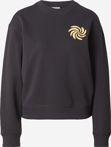 ELEMENT Collegepaita 'SWIRL FLOWER' värissä harmaa: etupuoli