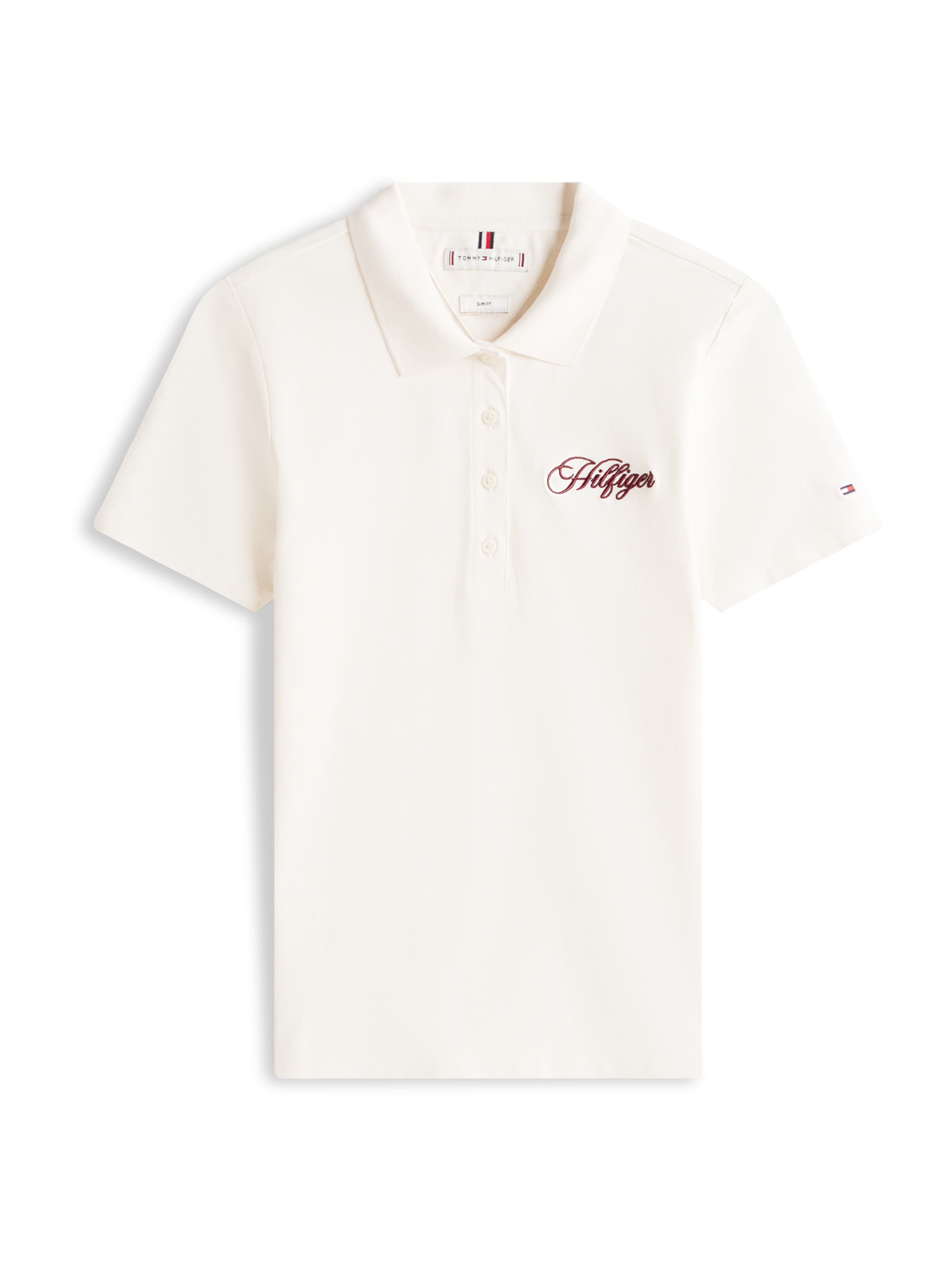 Tricou de la TOMMY HILFIGER pe alb: față