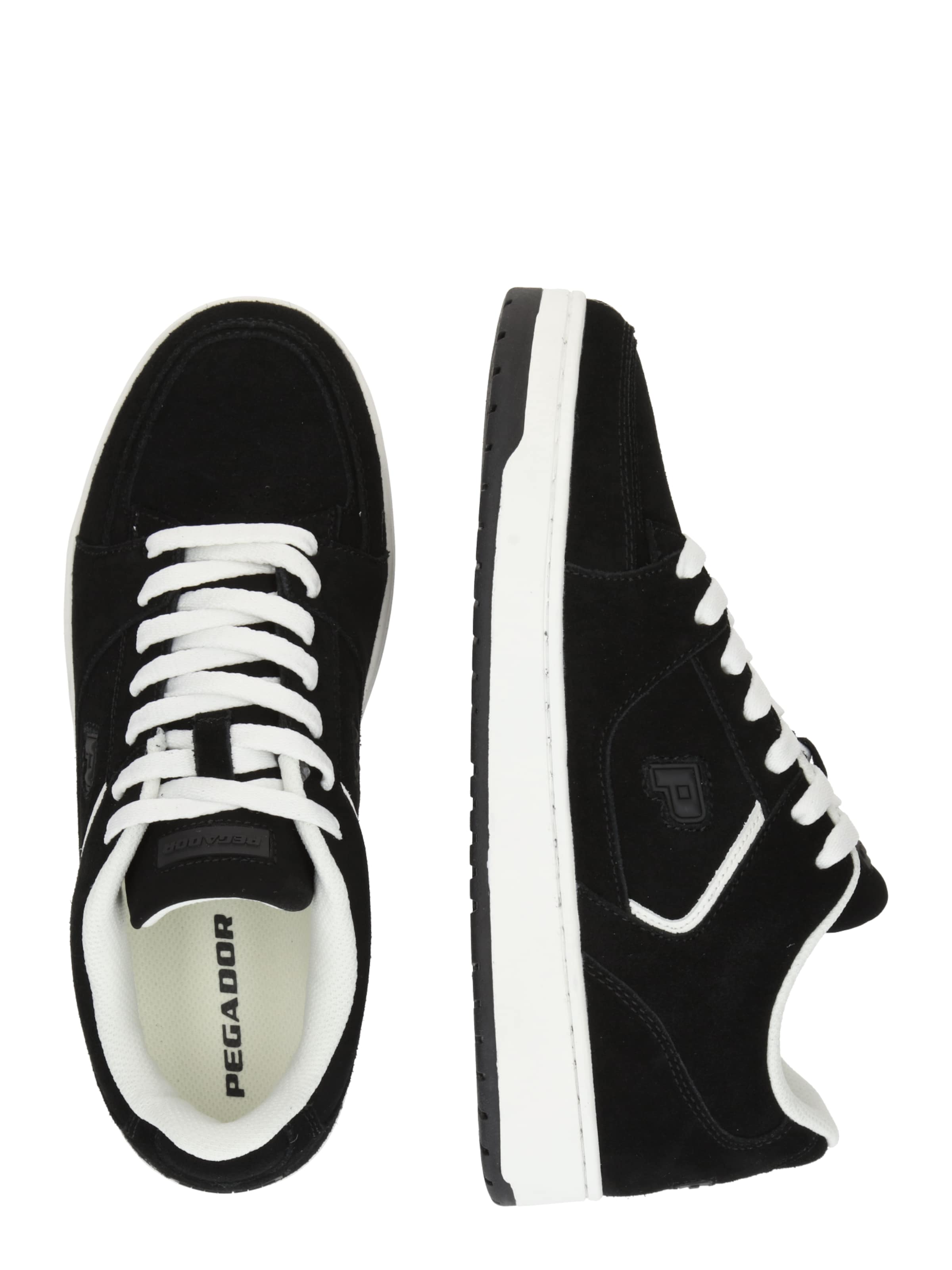 Baskets basses 'Serenus' Pegador en noir