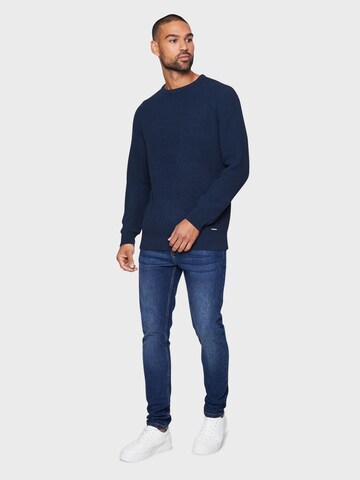 Threadbare Trui 'Grays' in Blauw