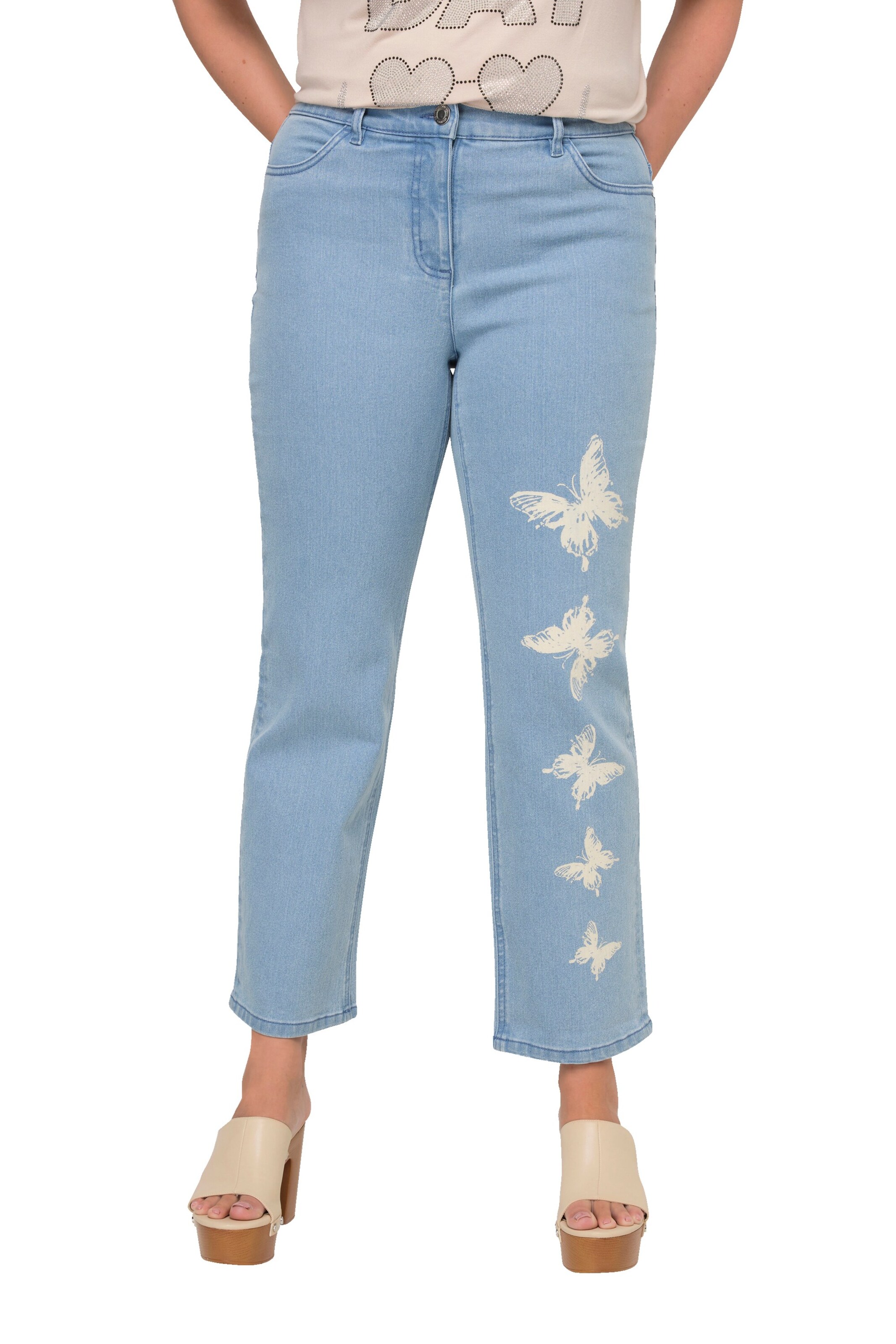 MIAMODA Regular Jeans in Blau: Vorderseite