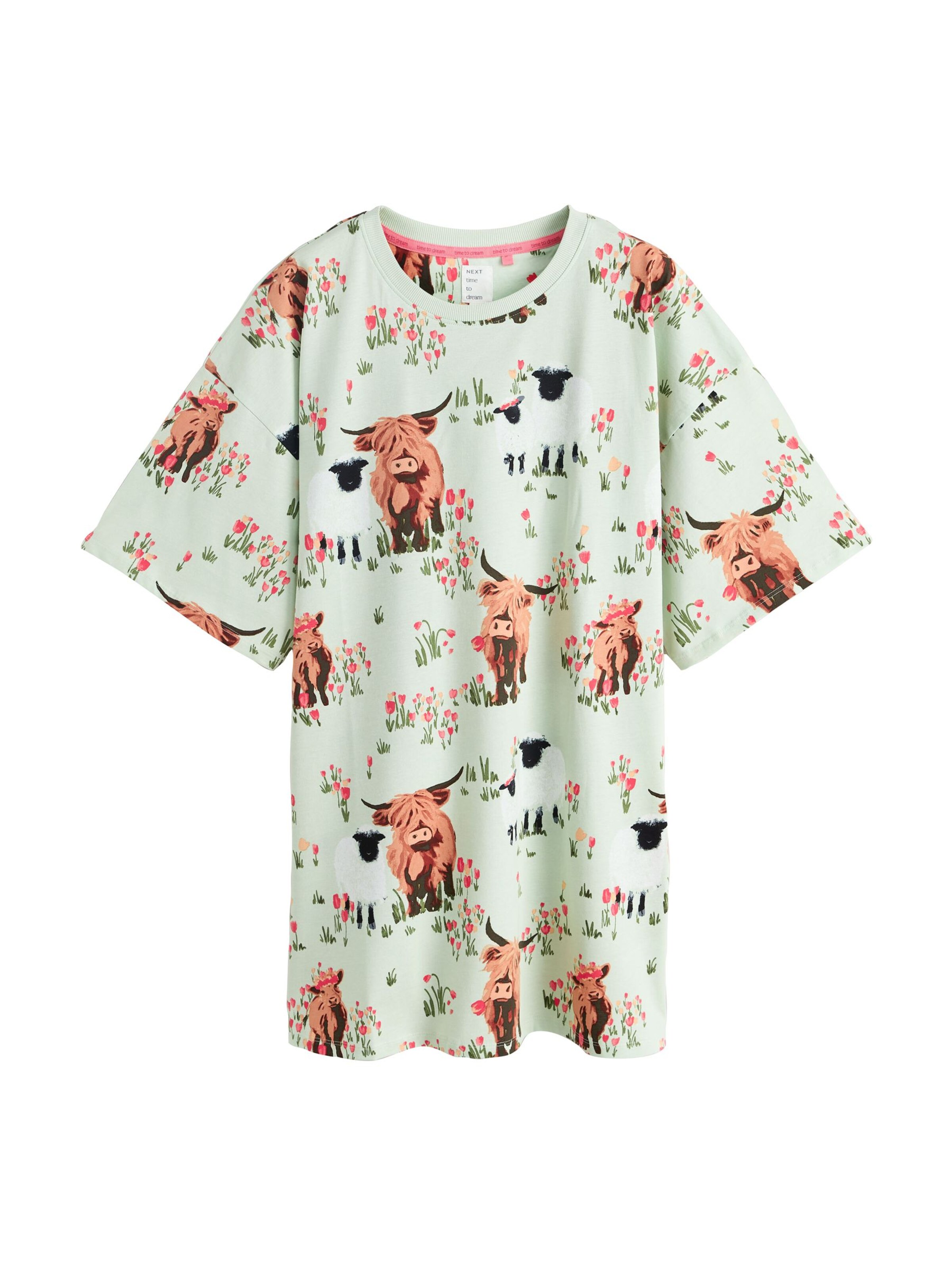 Next Natskjorte i grøn