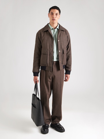 HUGO - Ajuste estrecho Camisa 'Jenno' en verde